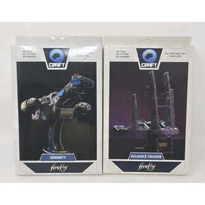 Q Craft Firefly Serenity  & Alliance Cruiser Foam Core Model Kit F30